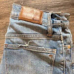 Madewell Slim Wide Leg Light wash jeans